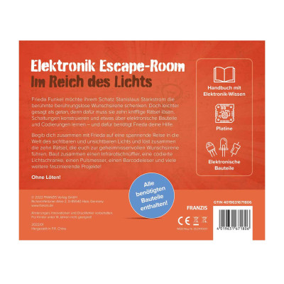 Franzis: Electronics Escape Room - in the realm of light