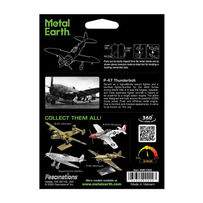 Metal Earth: P-47 Thunderbolt