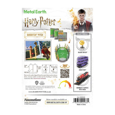 Metal Earth: Harry Potter Quidditch Pitch