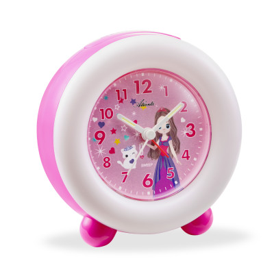 Atlanta 2136/8 quartz alarm clock pink