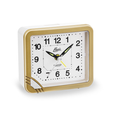 Atlanta 2198/9 quartz alarm clock gold
