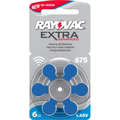 Rayovac 13 pile bouton pour l'appareil auditif chez Selva Online