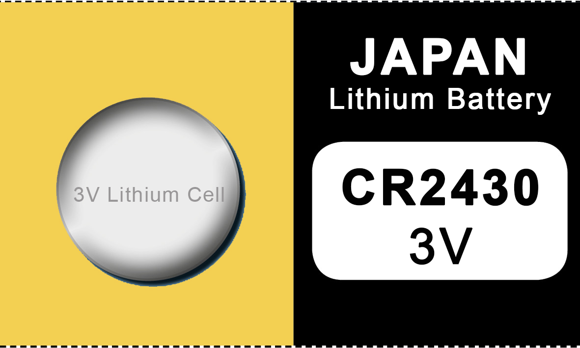Japon 2430 Lithium Pile Bouton chez Selva Online