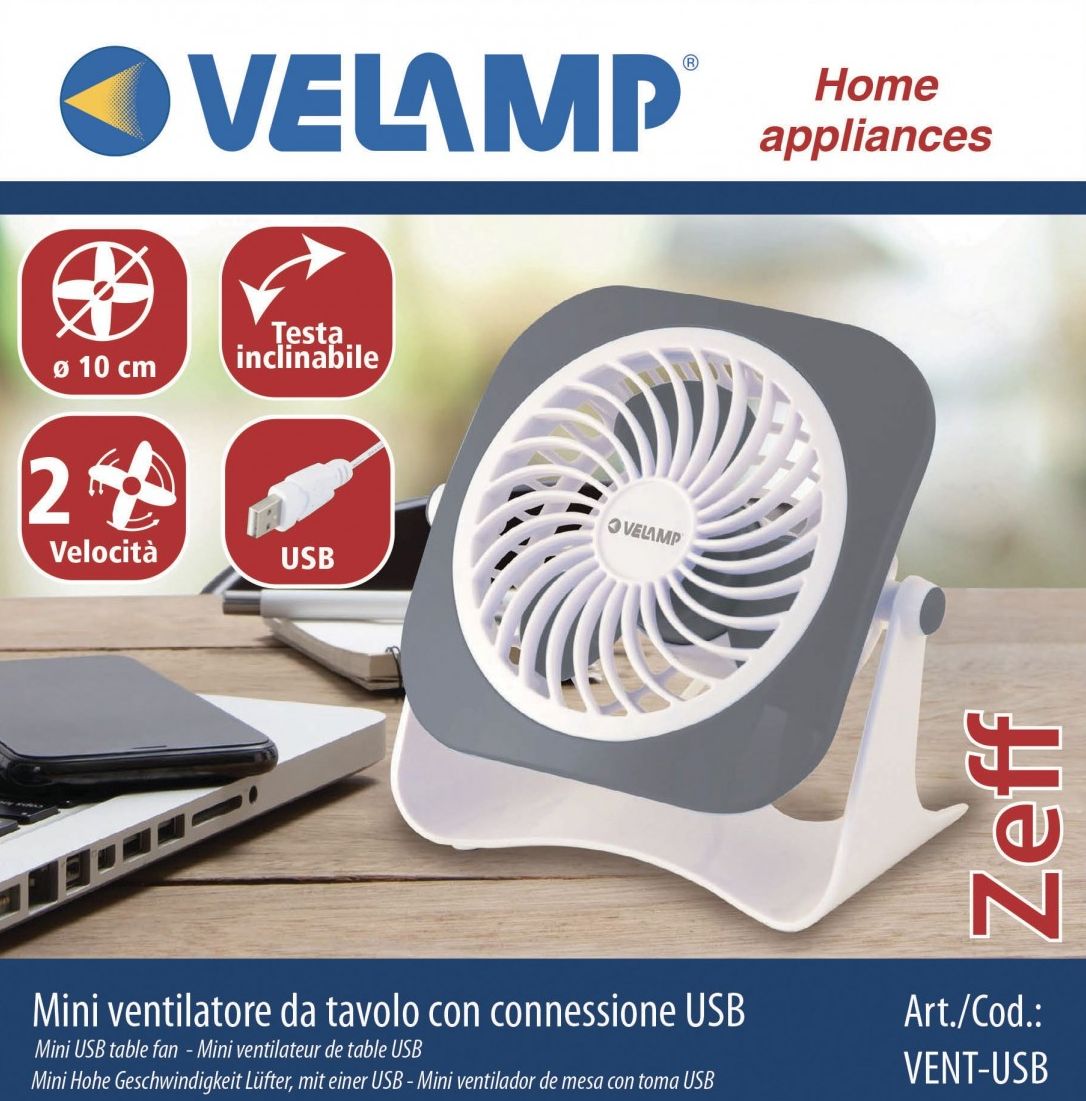 Radiateur soufflant Mini Portable Ventilateur, Ventilateur USB, Ventilateur  Silencieux,360 ° Rotation Ventilateur pour Camping, Bureau