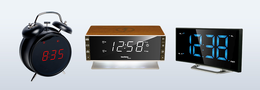 Radio alarm clocks